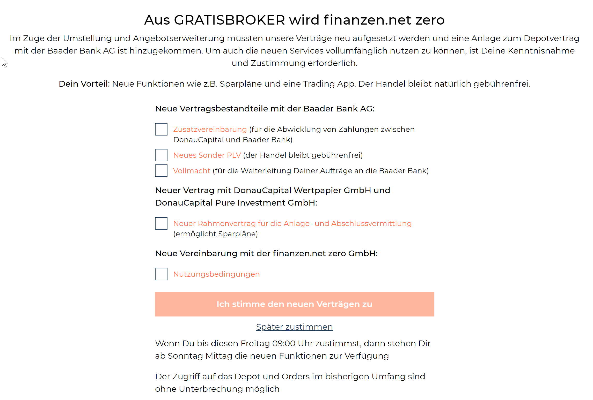 zero mit TradingApp und ETFSparplänen